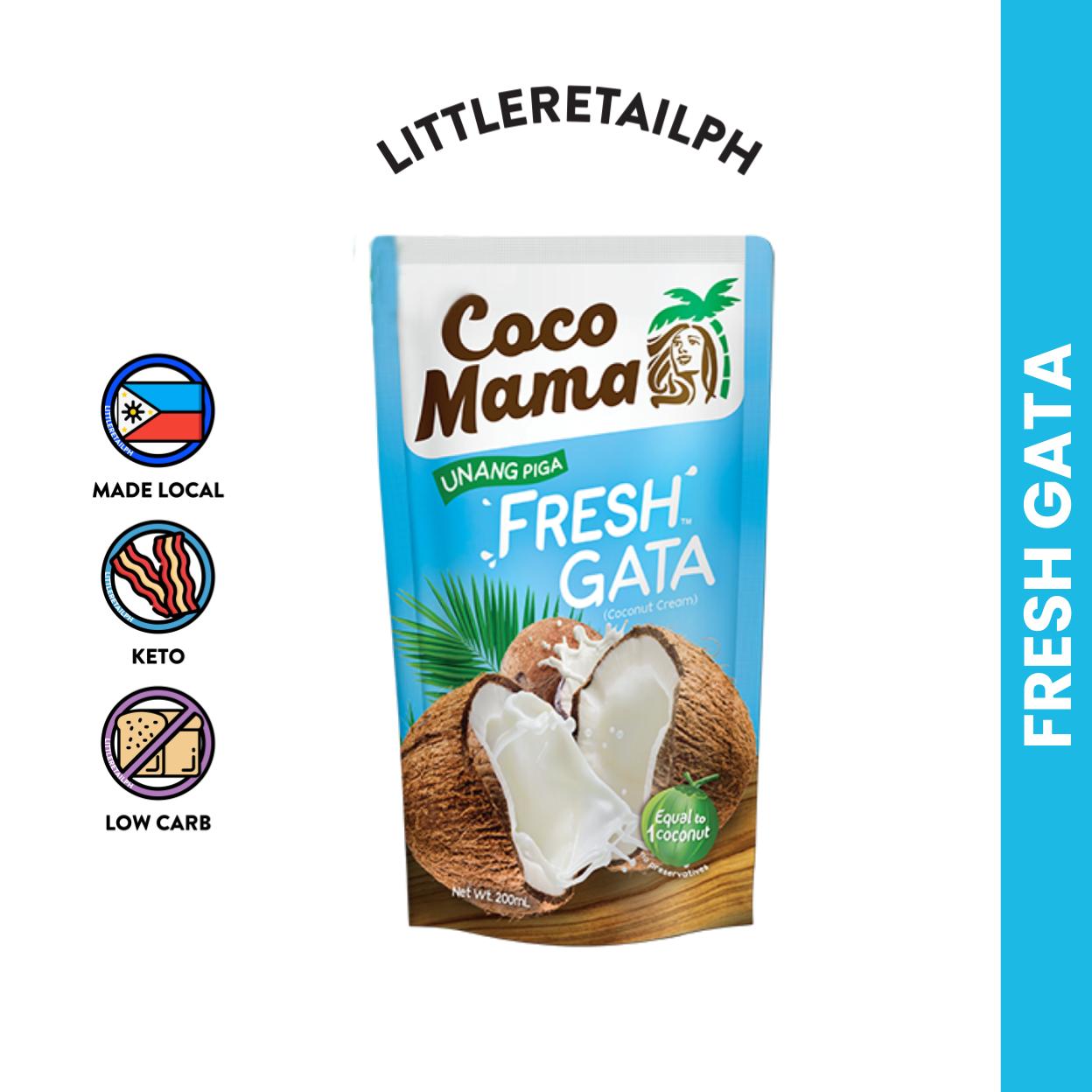 Coco Mama Unang Piga Fresh Gata 200ml Keto and Low Carb Approved ...