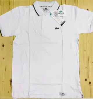 lacoste classic polo shirt white