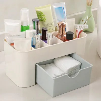 Organizer Cosmetic Makeup Drawer Jewelry Case Table Storage Box