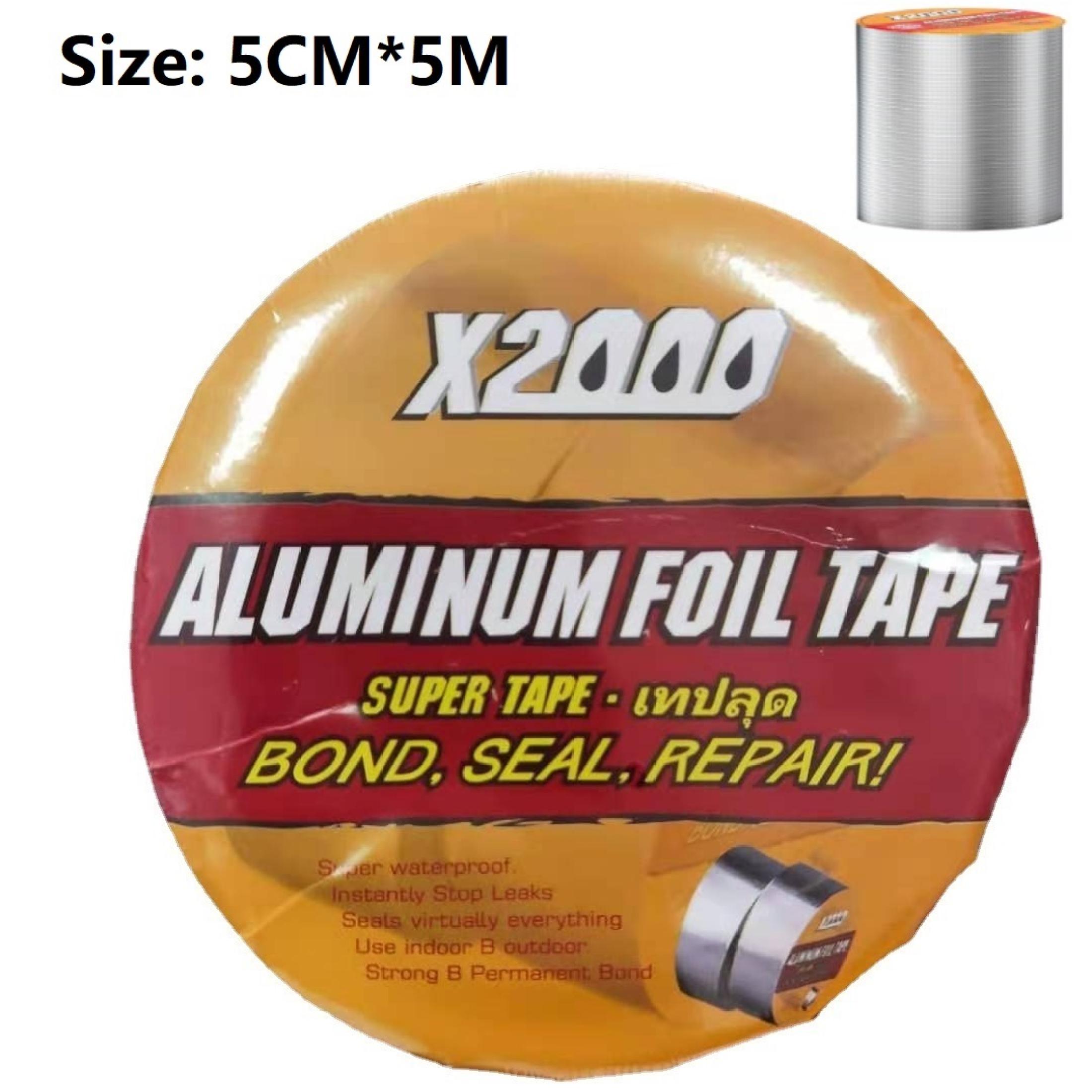 IKO SUPER STRONG X2000 Aluminum Foil TapeWaterproof TapeLeak-Proof Strong Sticky Self