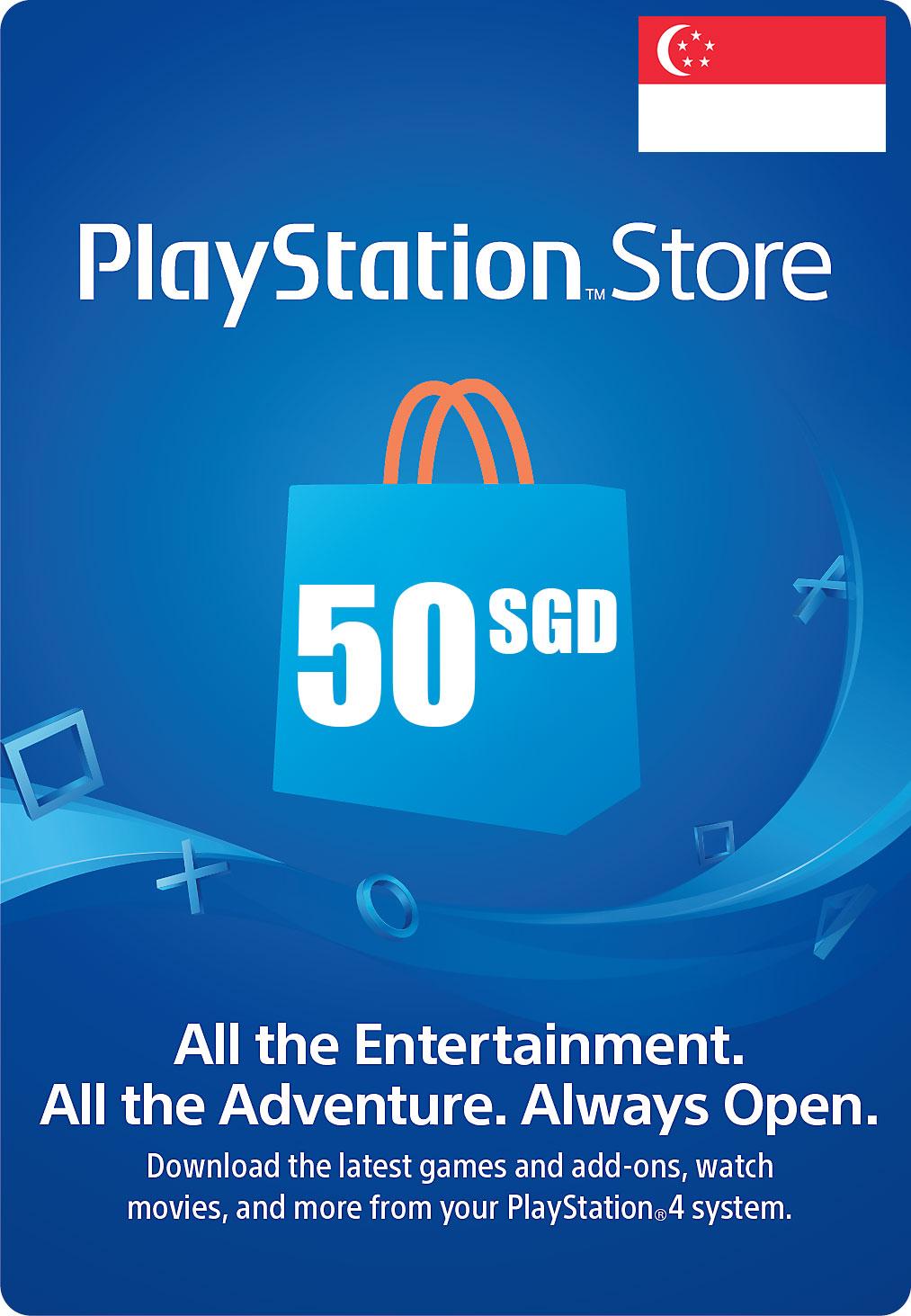 psn card sgd