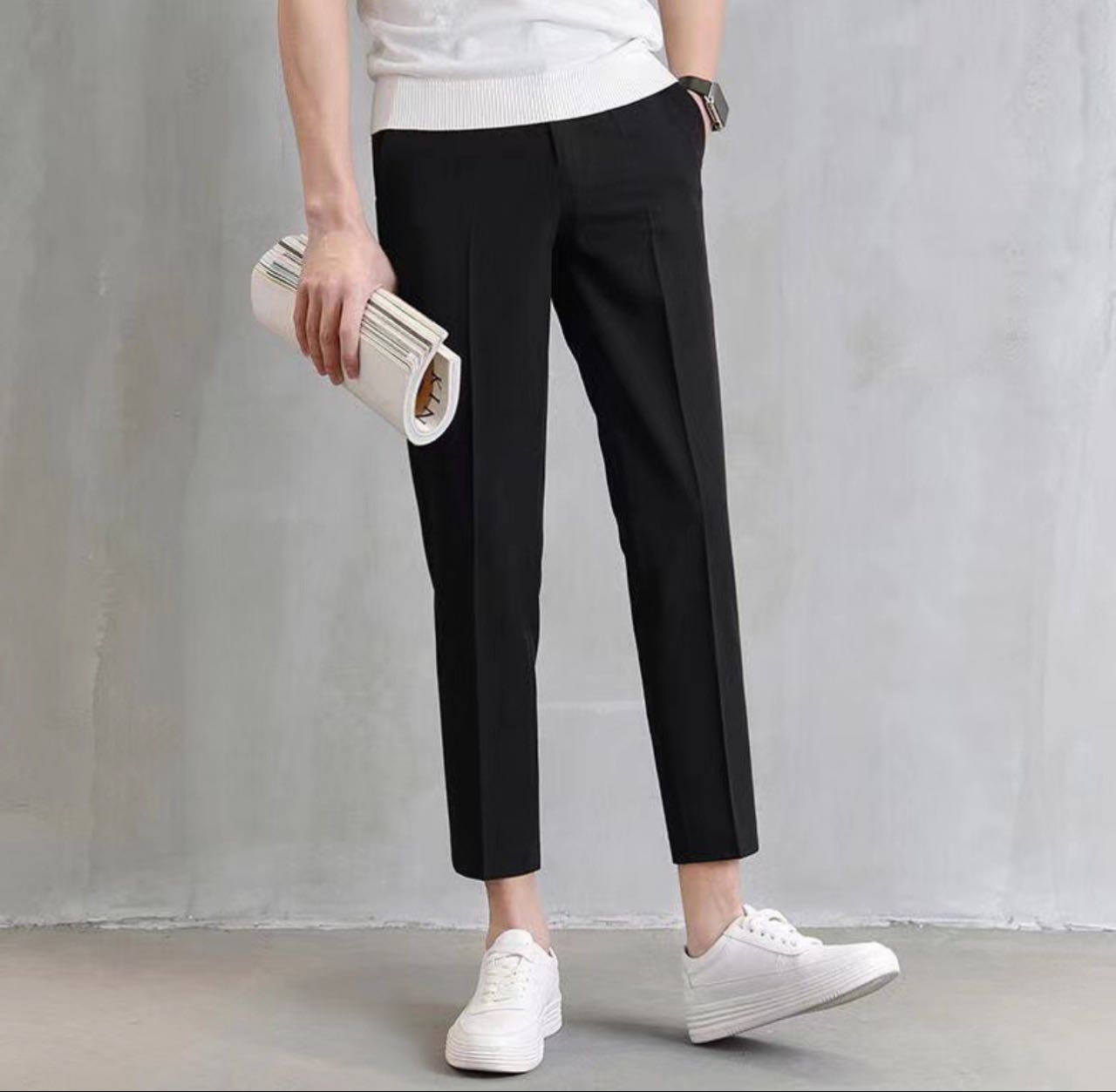 Above ankle pants on sale mens