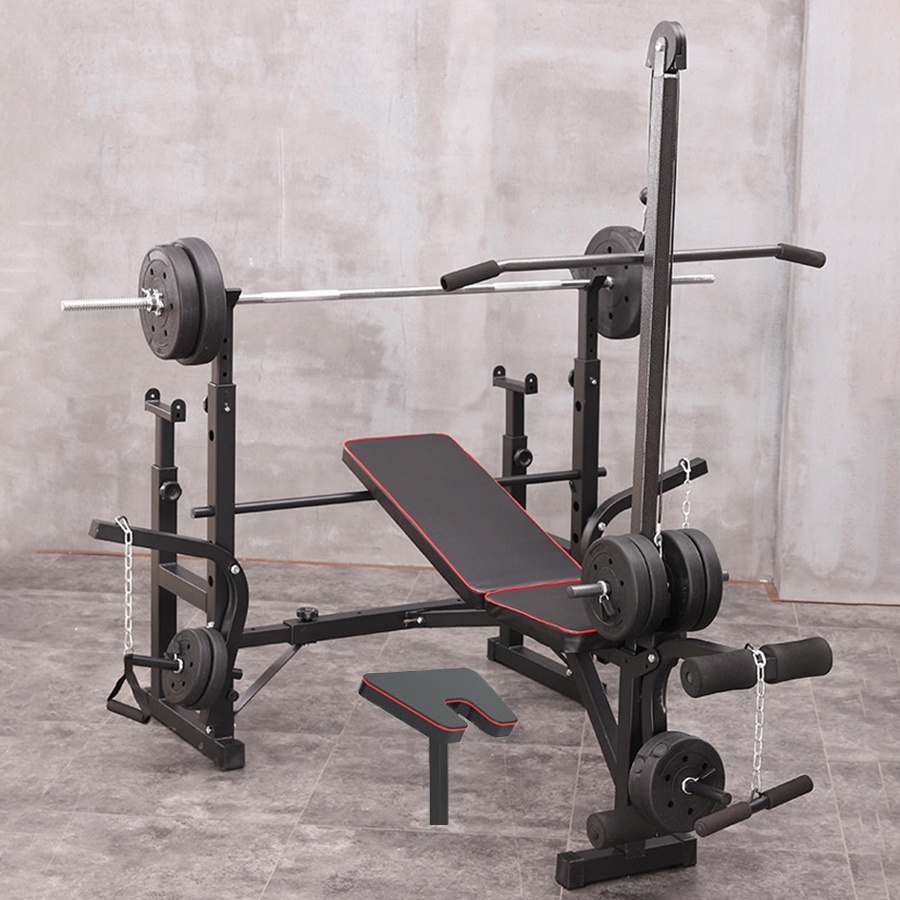Deluxe 7 In 1 Weightlifting bed/Bench Press/Oblique pushup/Oblique sit