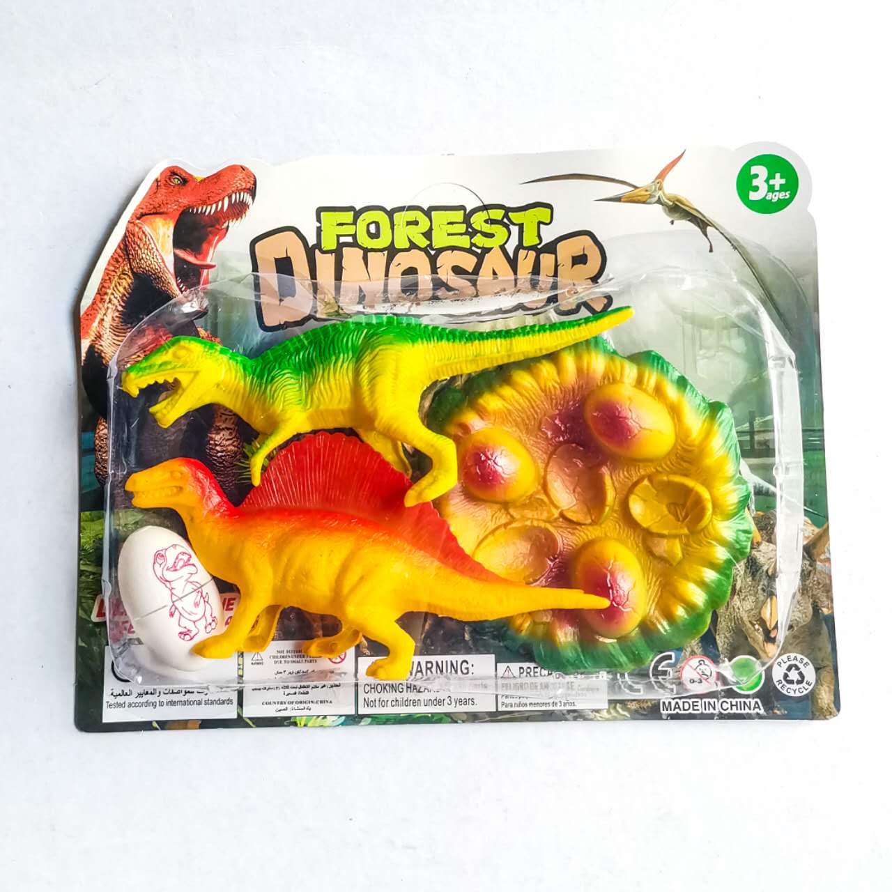 Set Small Size Dinosaurs Ocean Wild Replite Farm Animals Toy Assorted