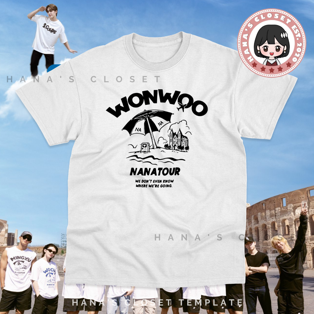 おまけ付 Kpop nanatour tシャツ seventeen NANA WONWOO ナナツアー トップス