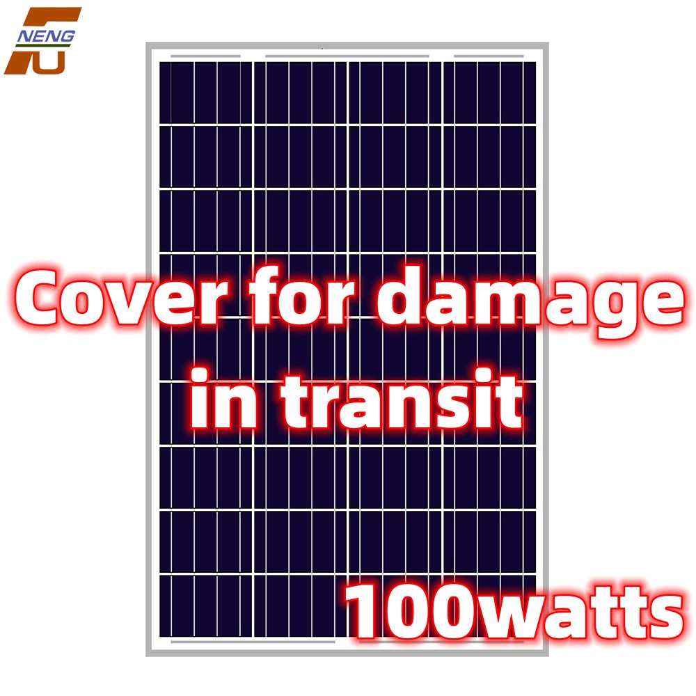 【COD】solar panel100W solar panel board monocrystalline silicon power