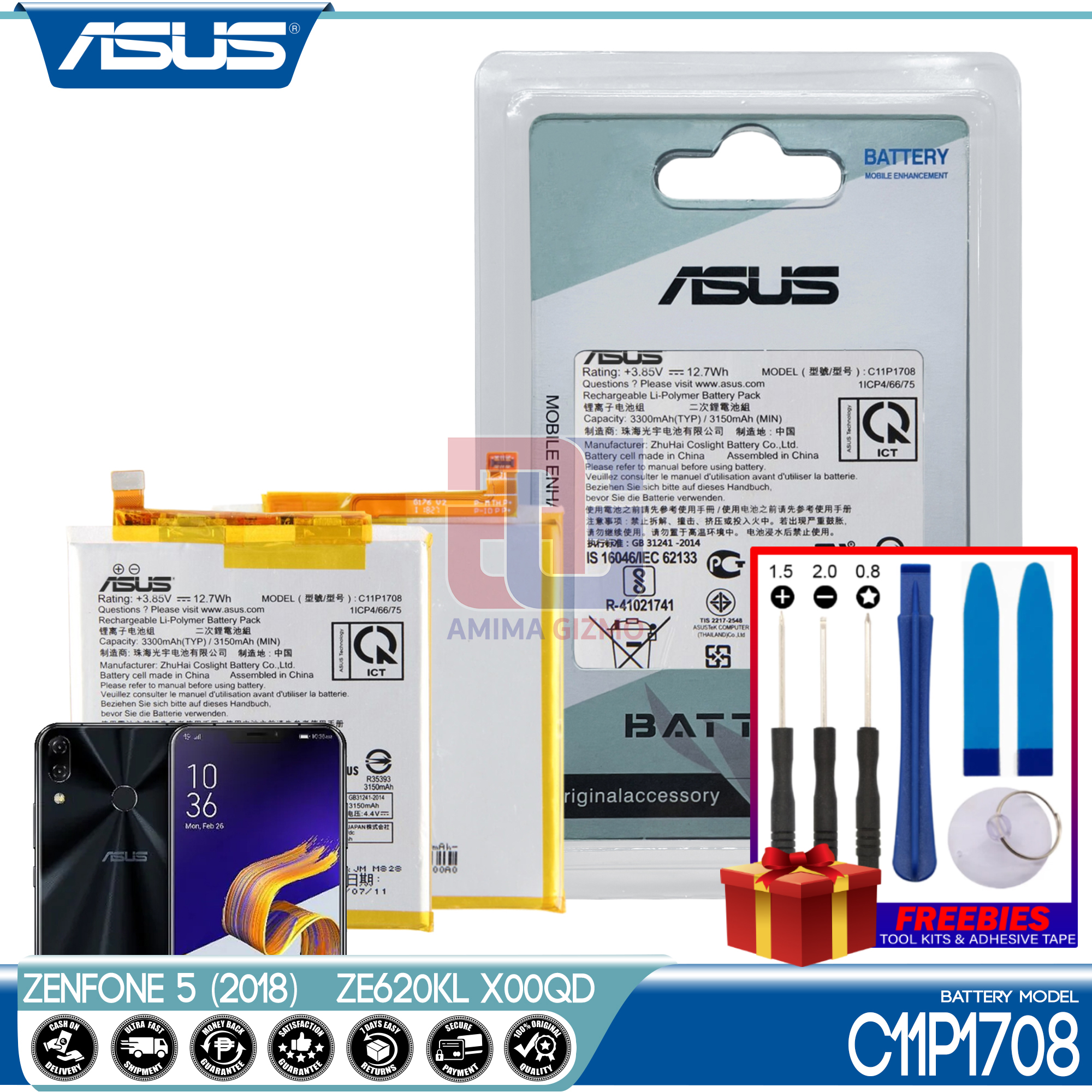 asus zenfone 5 battery replacement