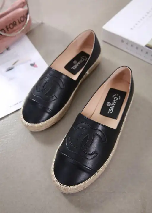 chanel boat shoes