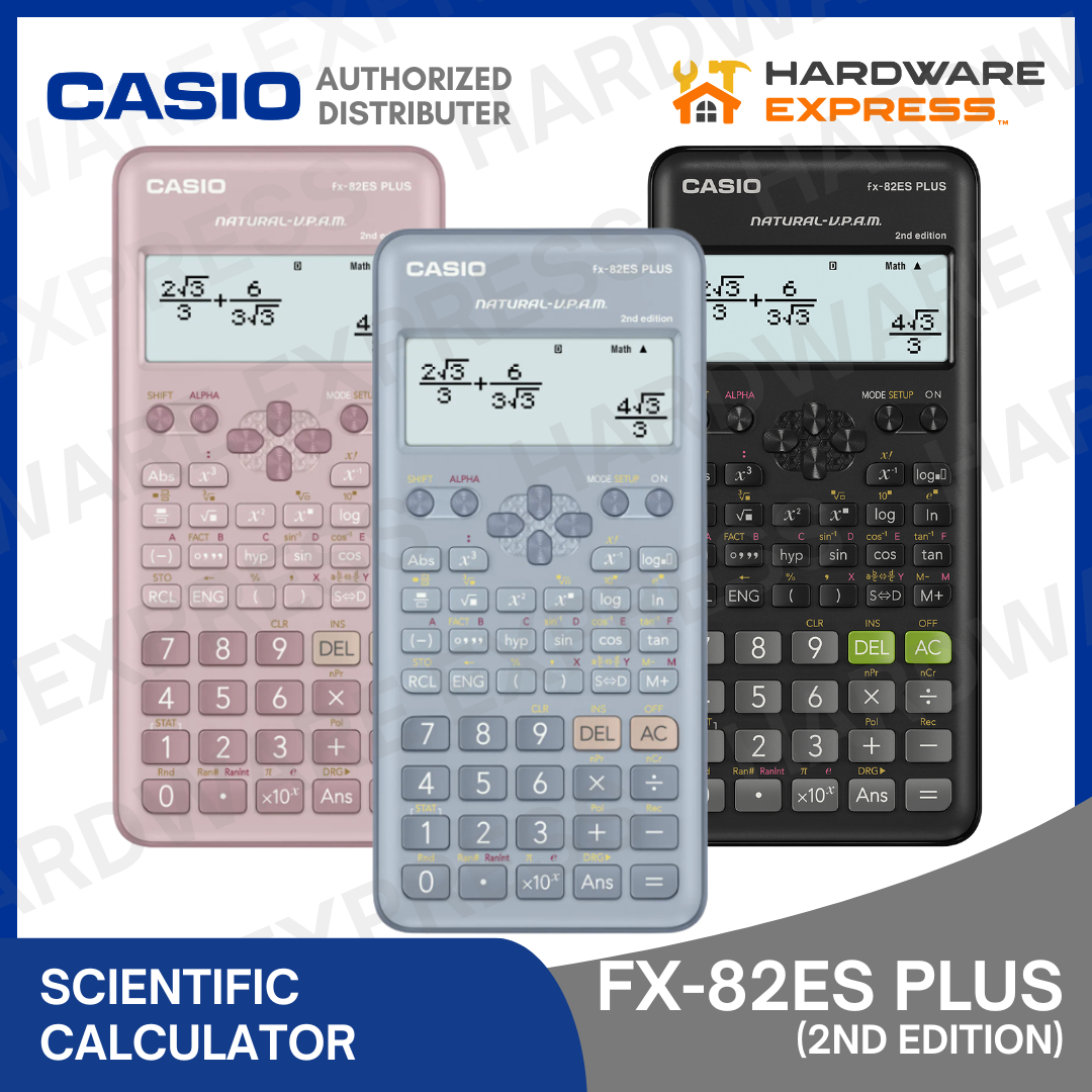 Casio FX-82ES PLUS 2nd Edition Scientific Calculator Lazada