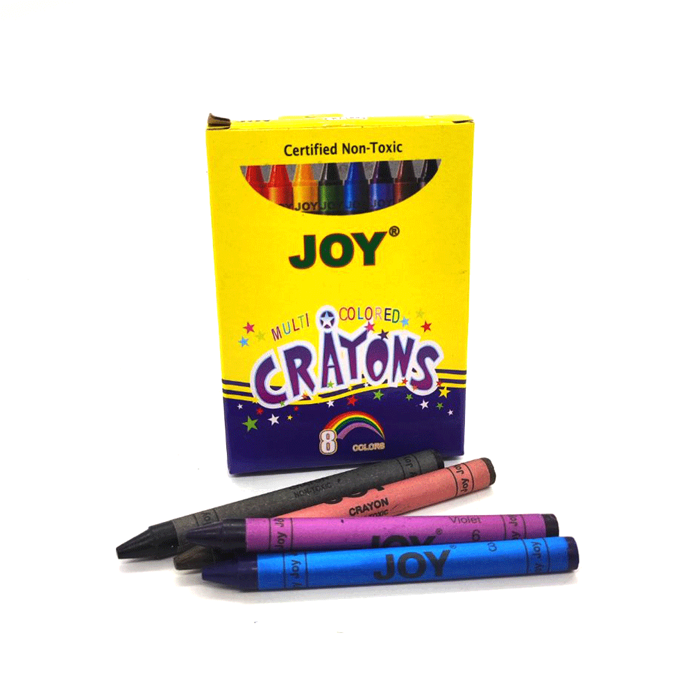 Joy 8/16/24 Multicolored Crayons Colors NonToxic Crayons For Kids art