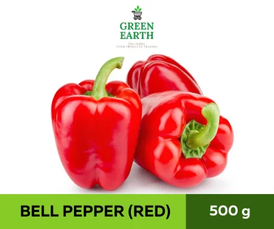 GREEN EARTH FRESH BELL PEPPER RED 500g
