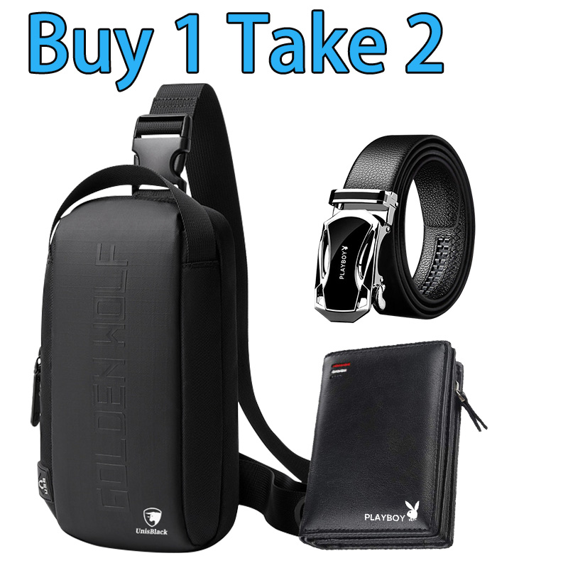 Cross Body Bag Men Waterproof Sling Shoulder Lazada PH