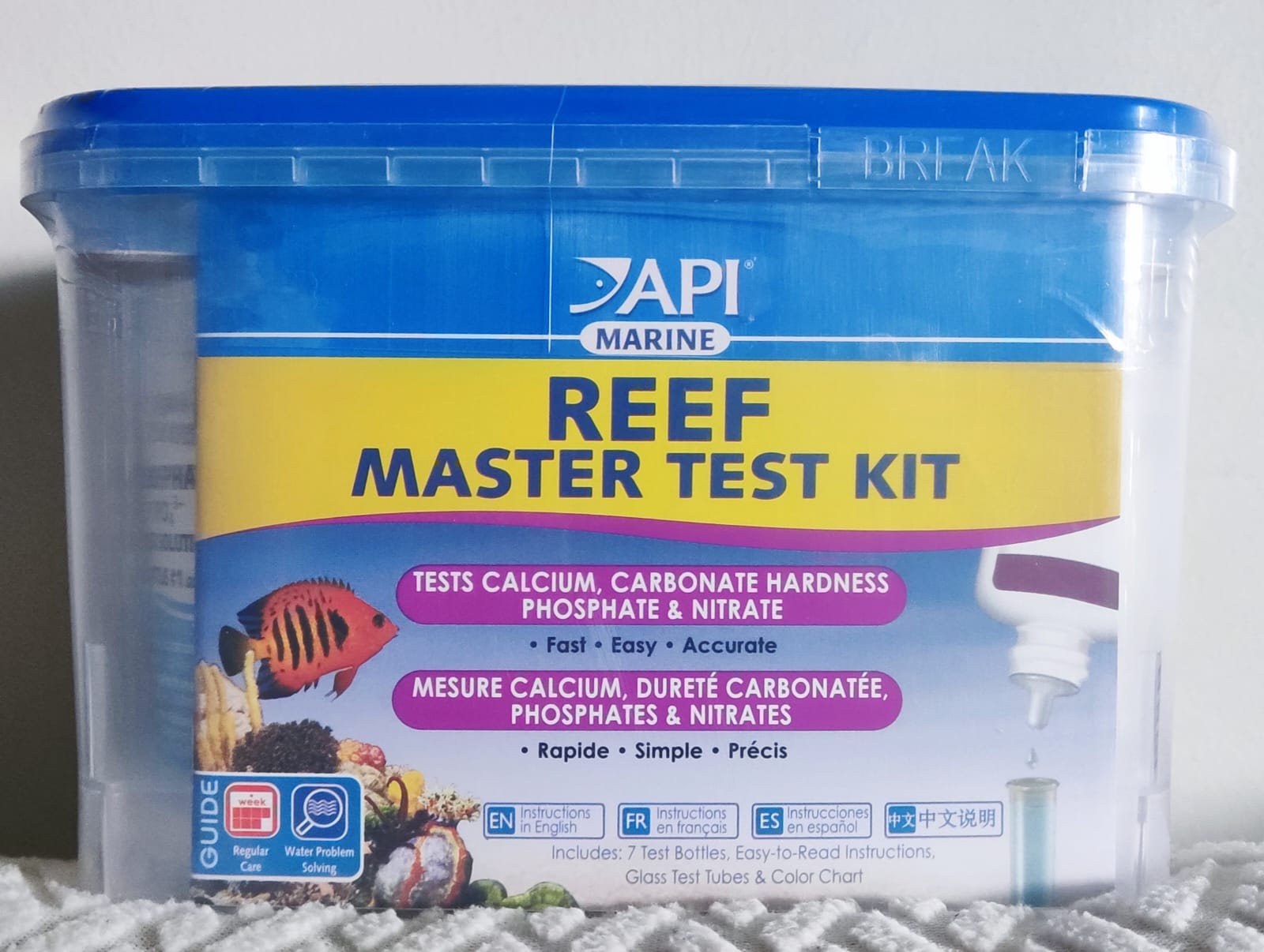 API Marine Reef Master Test Kit (Expiry date: Mar2025)
