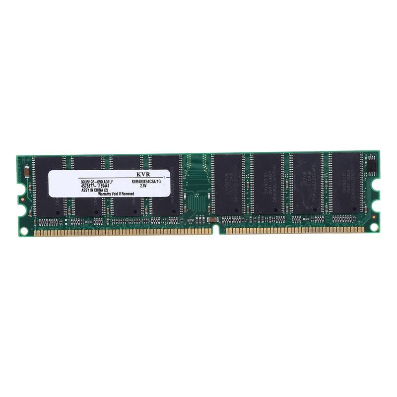 Bảng giá 2.6V DDR 400MHz 1GB Memory 184Pins PC3200 Desktop for RAM CPU GPU APU Non-ECC CL3 DIMM Phong Vũ