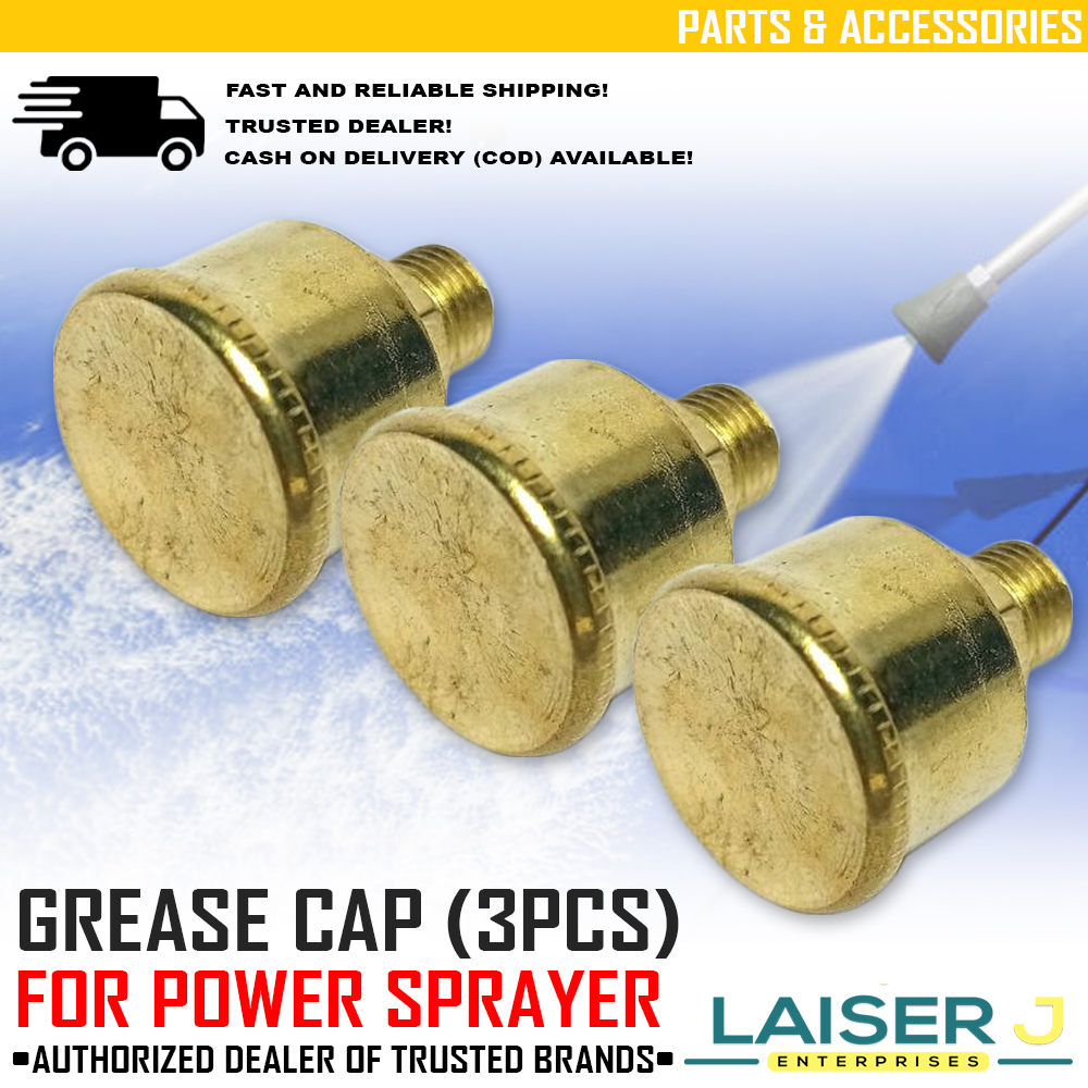 Grease Cap 3PCS for Power Sprayer Pressure Washer •Parts and Accessories• Lazada PH