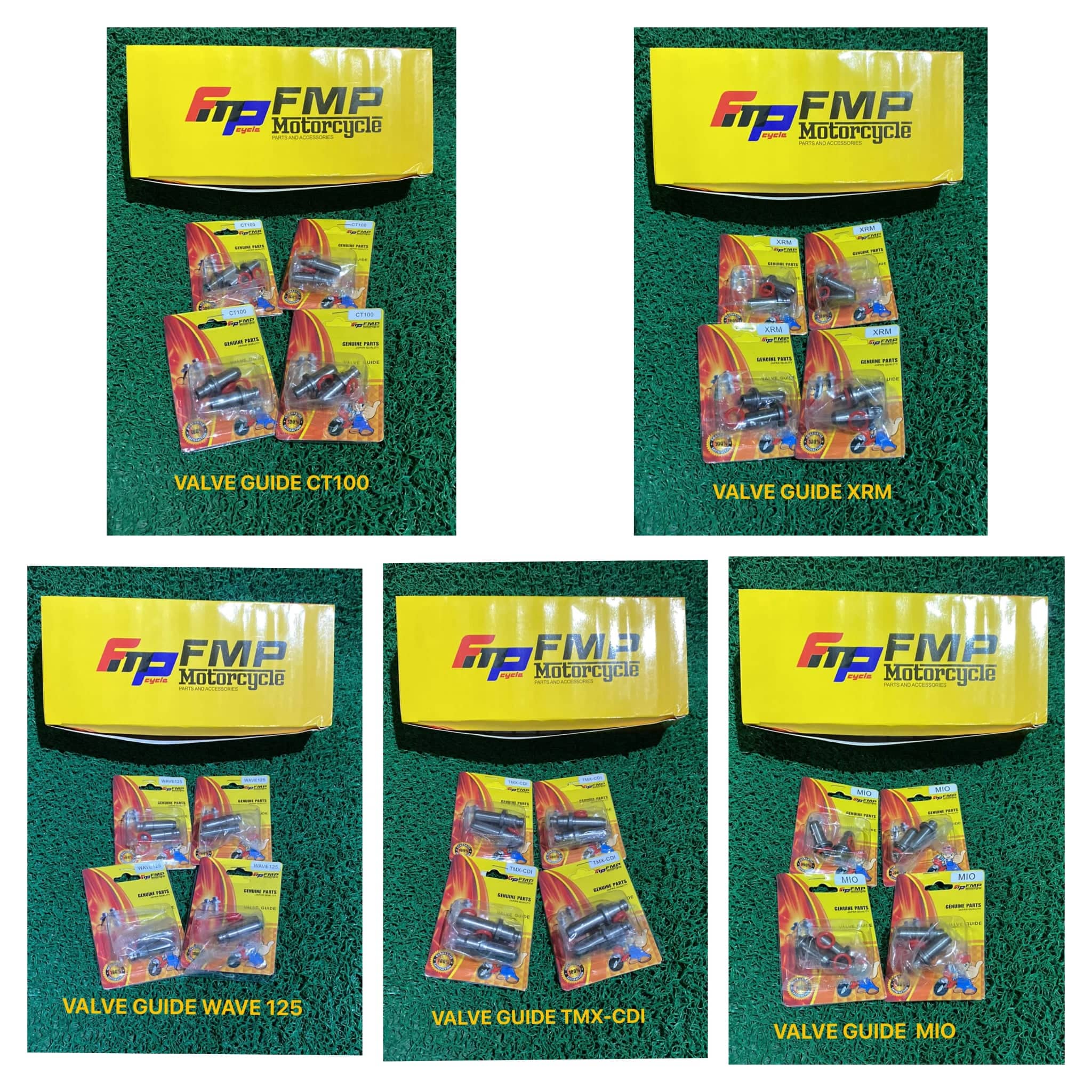 Motorcycle VALVE GUIDE for (CT100/WAVE125/XRM/TMXCDI/MIO) Lazada PH