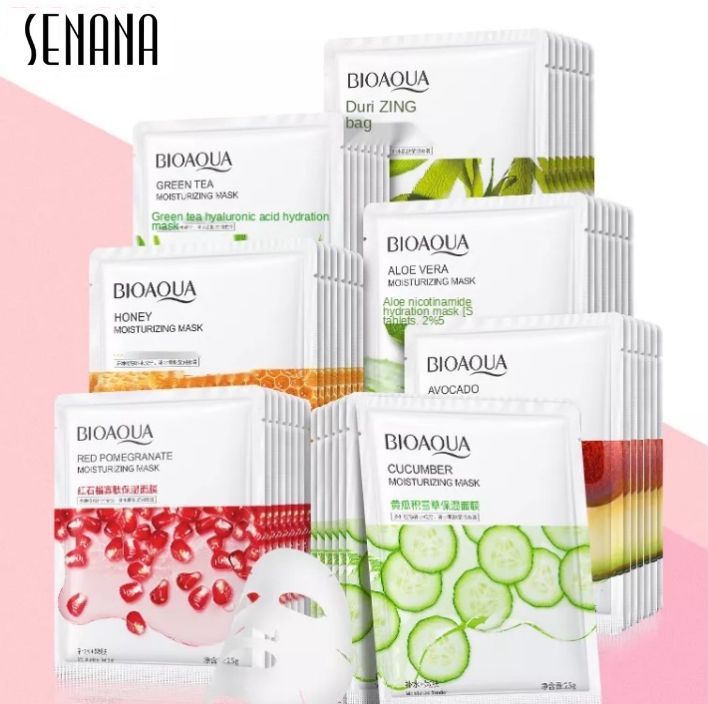 SENANA Moisturizing Nourishing Mask Fruit Extract Facial Mask Natural