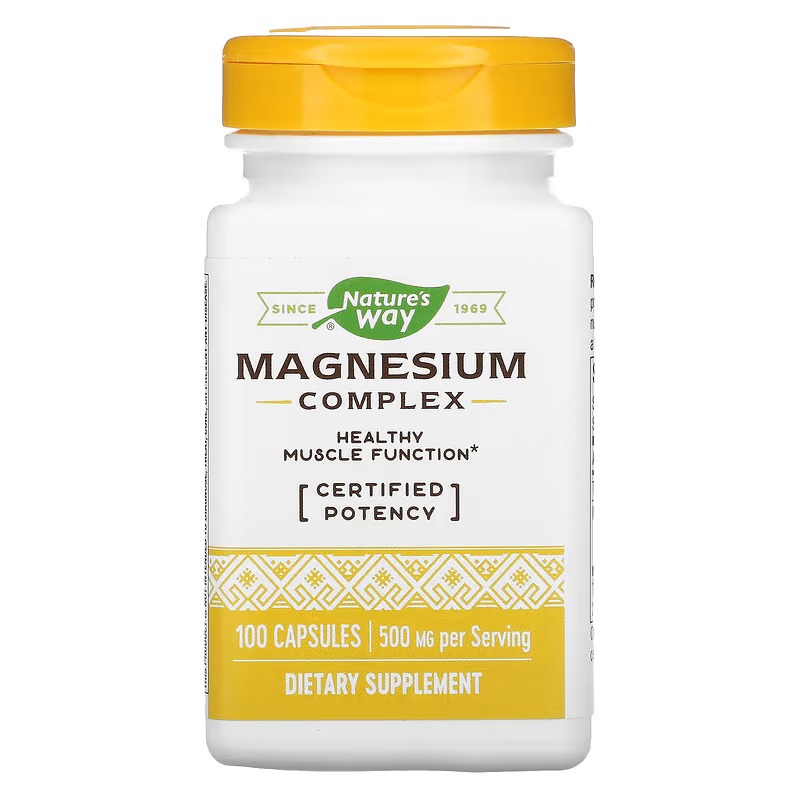 Nature's Way, Magnesium Complex, 100 Capsules | Lazada PH