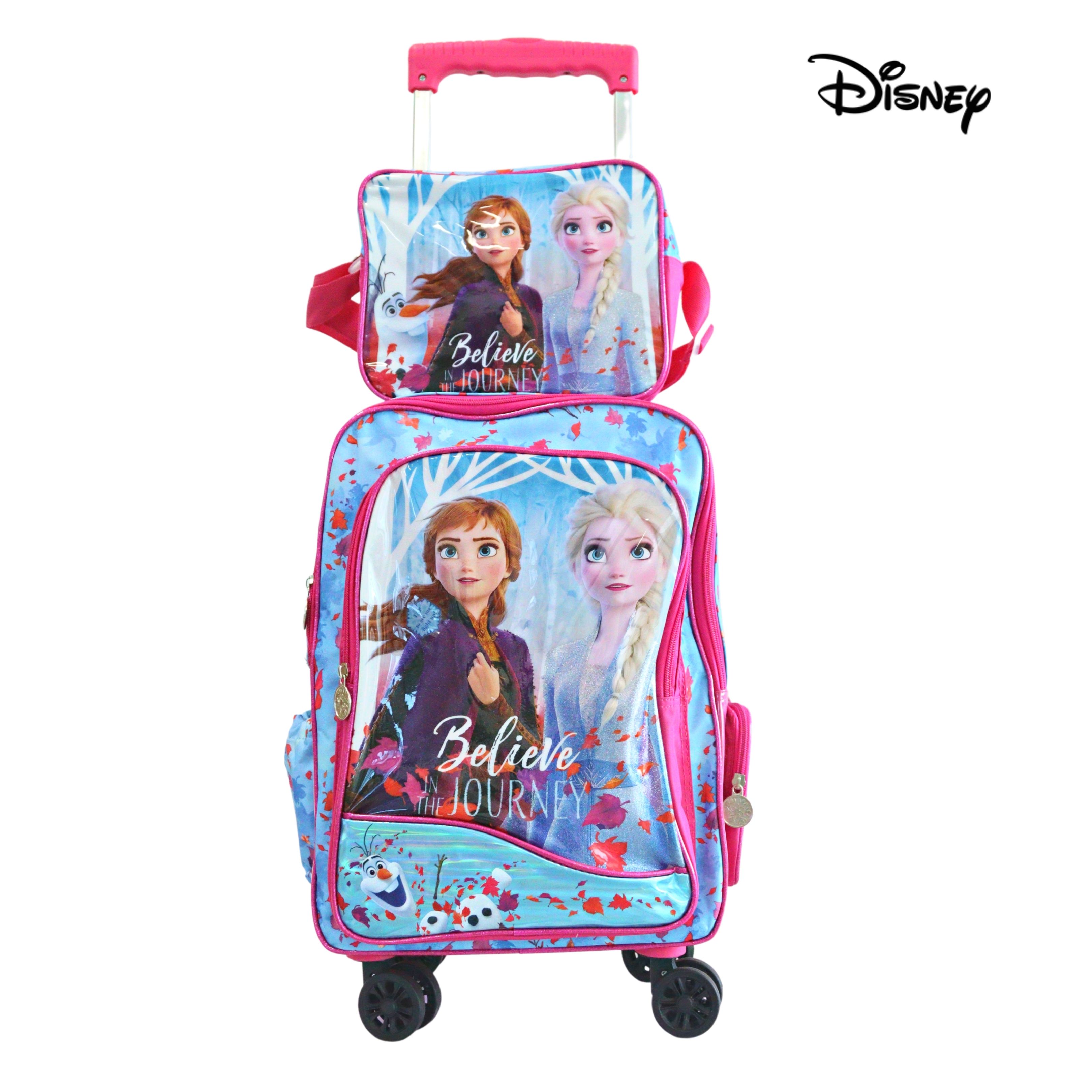 Frozen school outlet bag trolley