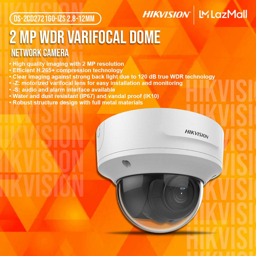 hikvision 2mp varifocal camera