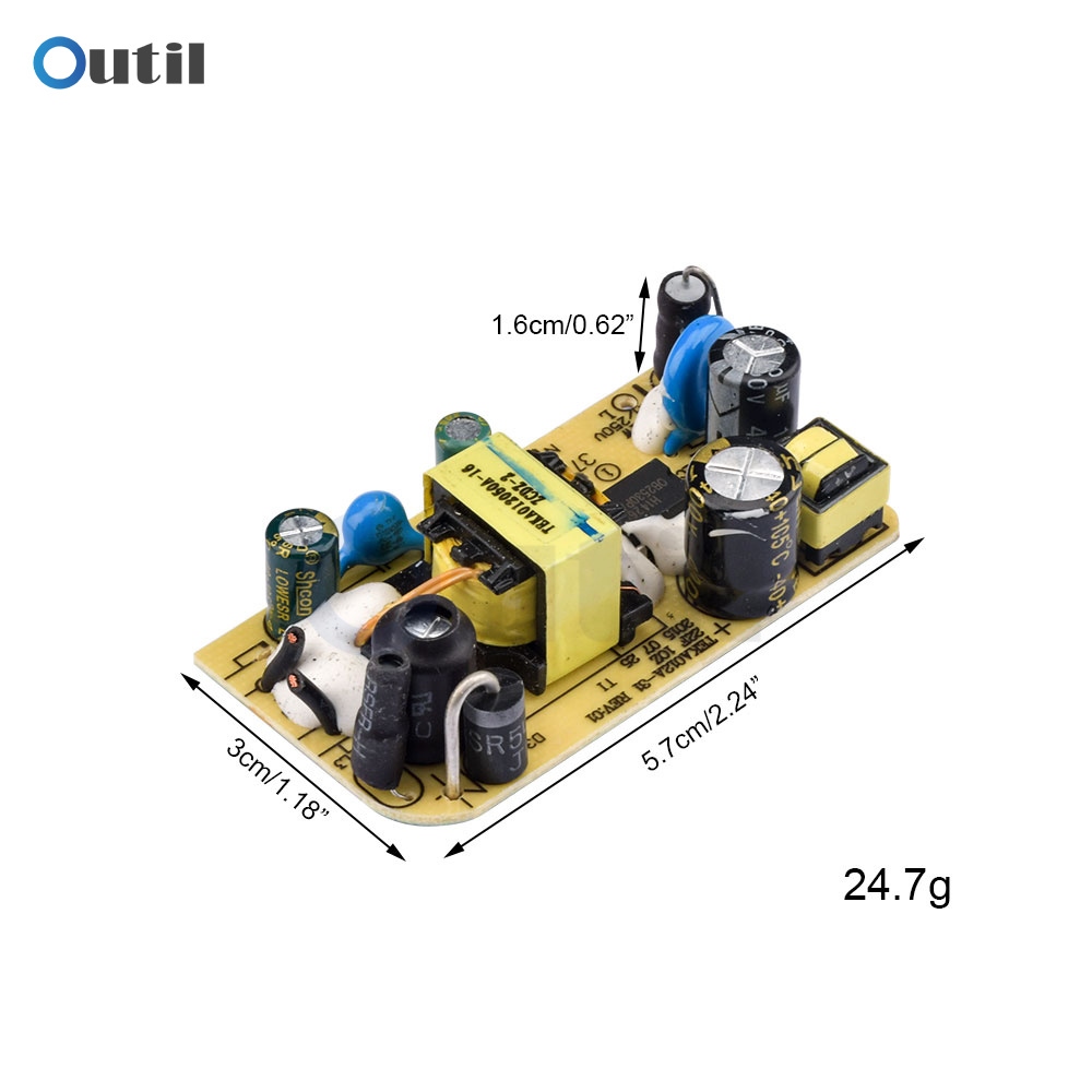 AC DC 5V 2A Switching Power Supply Module Bare Circuit AC 100V 240V To ...