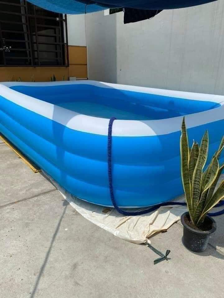 inflatable pool water treatment