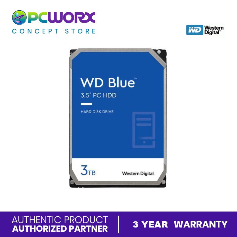 Western Digital WD30EZRZ 3TB 3.5 7200RPM Blue HDD  Lazada PH