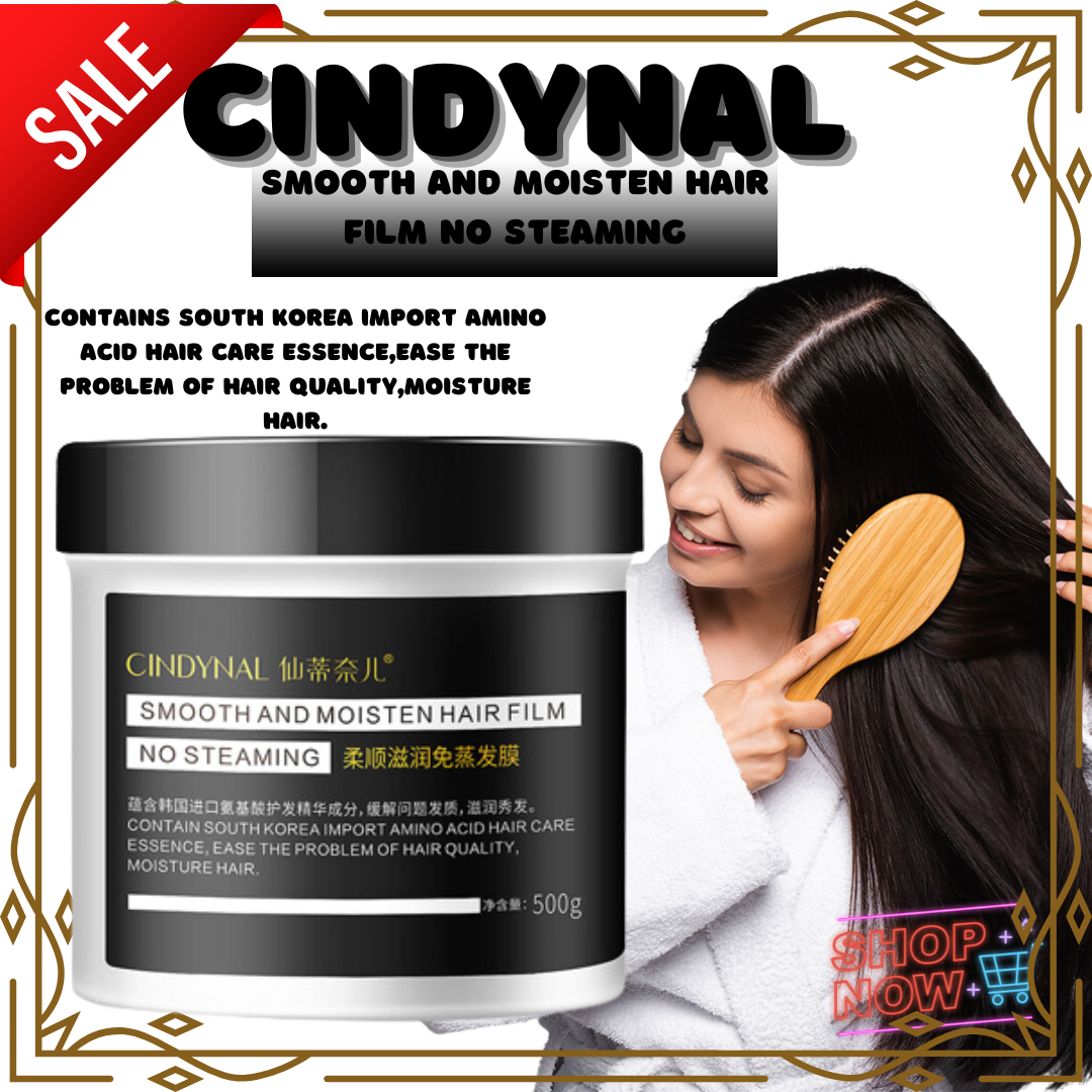 ORIGINAL CINDYNAL Hair conditioner Moisturizing Smooth Non Steaming