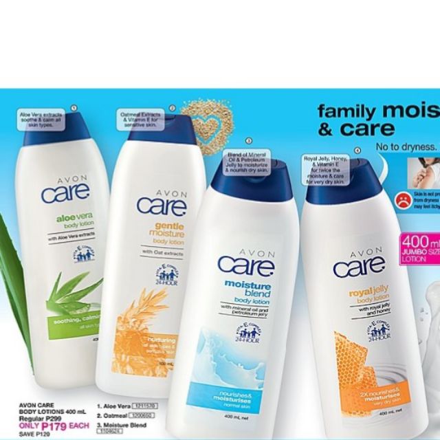 AVON CARE BODY LOTION 250mL & 400mL Lazada PH