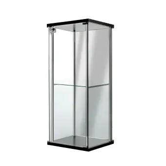 Thisplay Mini Glass Cabinet 2 Levels Lazada Ph