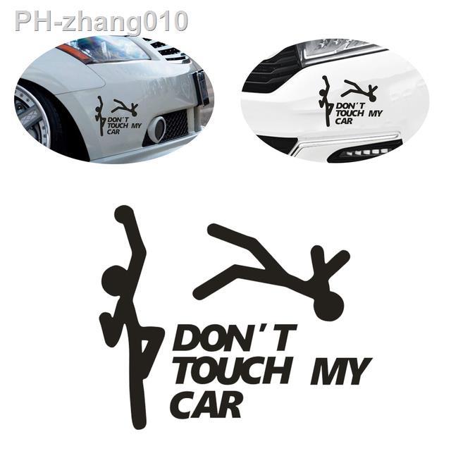 【hot】☢☜ Dont Touch My Car Sticker Funny Exterior For Window