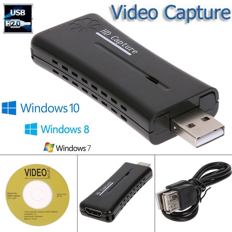 Bảng giá High Quality Mini Portable HD USB 2.0 Port HDMI Monitor Video Capture Card for Computer Phong Vũ