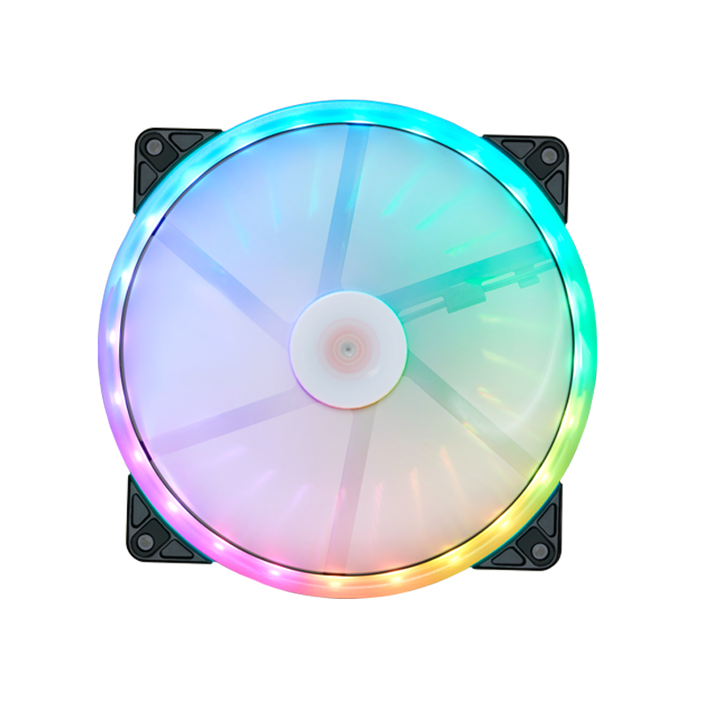 POWER PC Fan 160mm RGB Cooler 12V LED Silent 4pin Computer Case Cooling