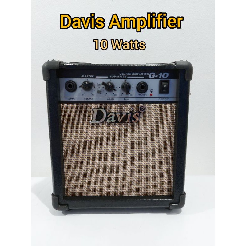 Davis Guitar Amplifier 10 Watts Lazada PH