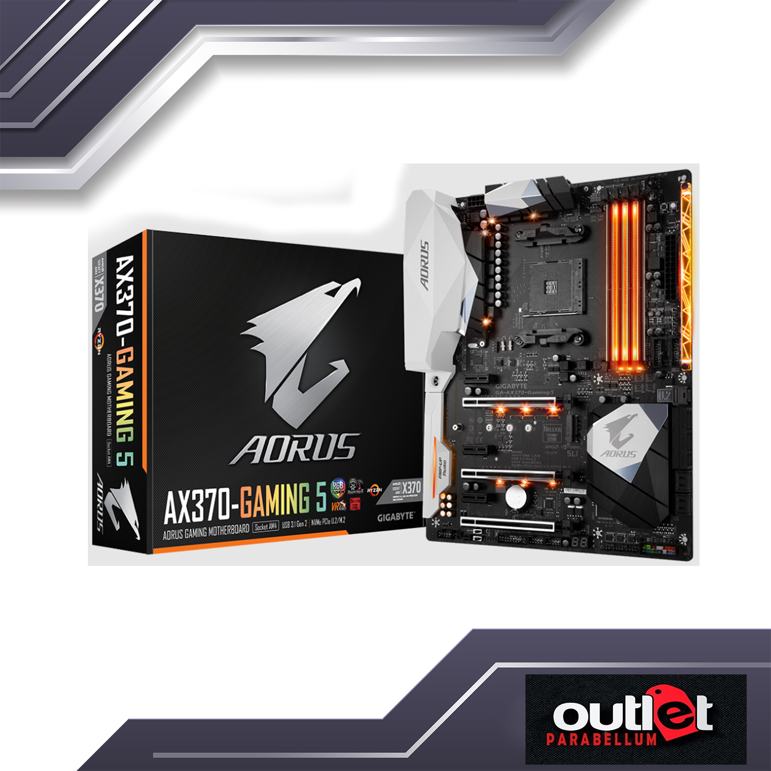 K5 Rev X370 Aorus Gaming K5 Gigabyte Ax370 Gigabyte Aorus X370