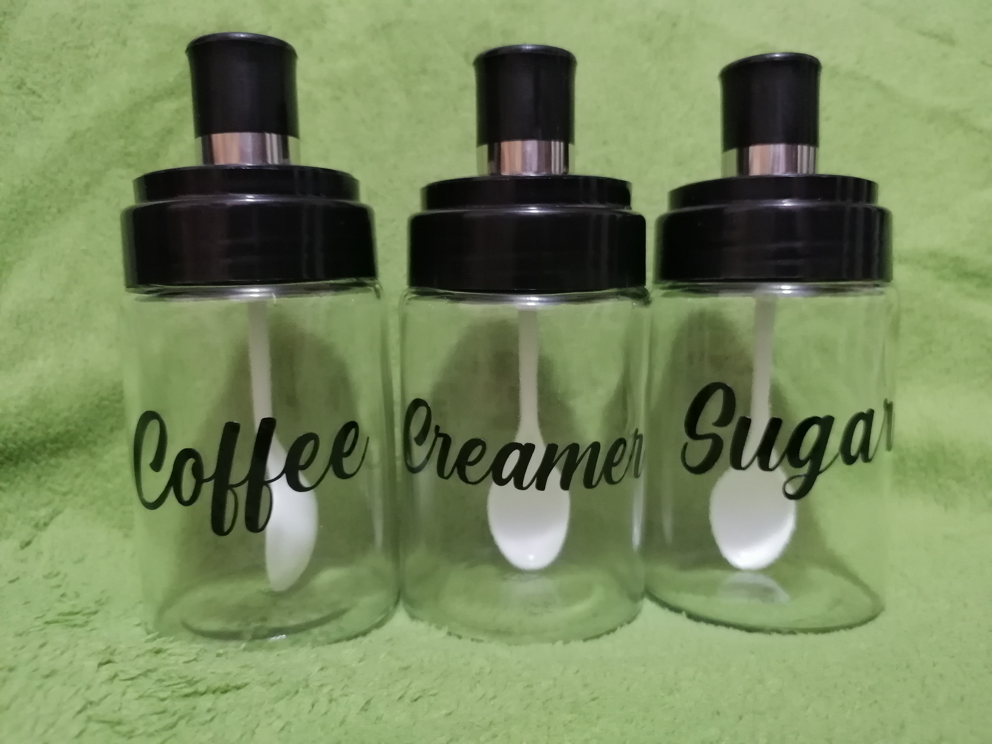 3PCS CANISTER SET (COFFEE,SUGAR,CREAMER) Lazada PH