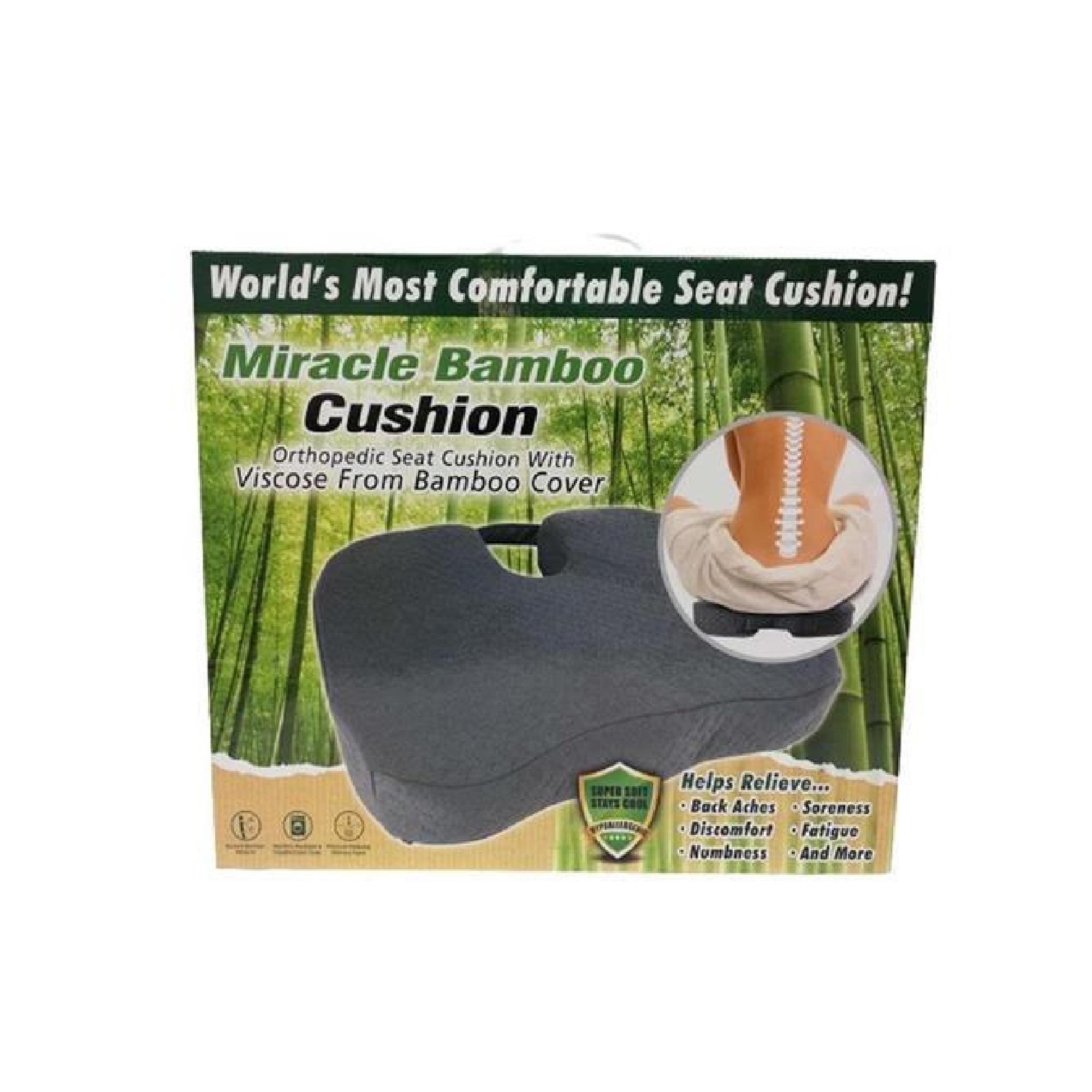 Miracle Bamboo Orthopedic Cushion | Collections Etc.