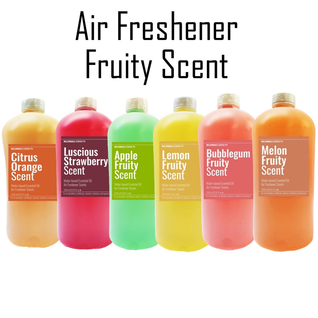 ♀☒ Water Based Air Freshener PEPPERMINT Premium Scents with Essential