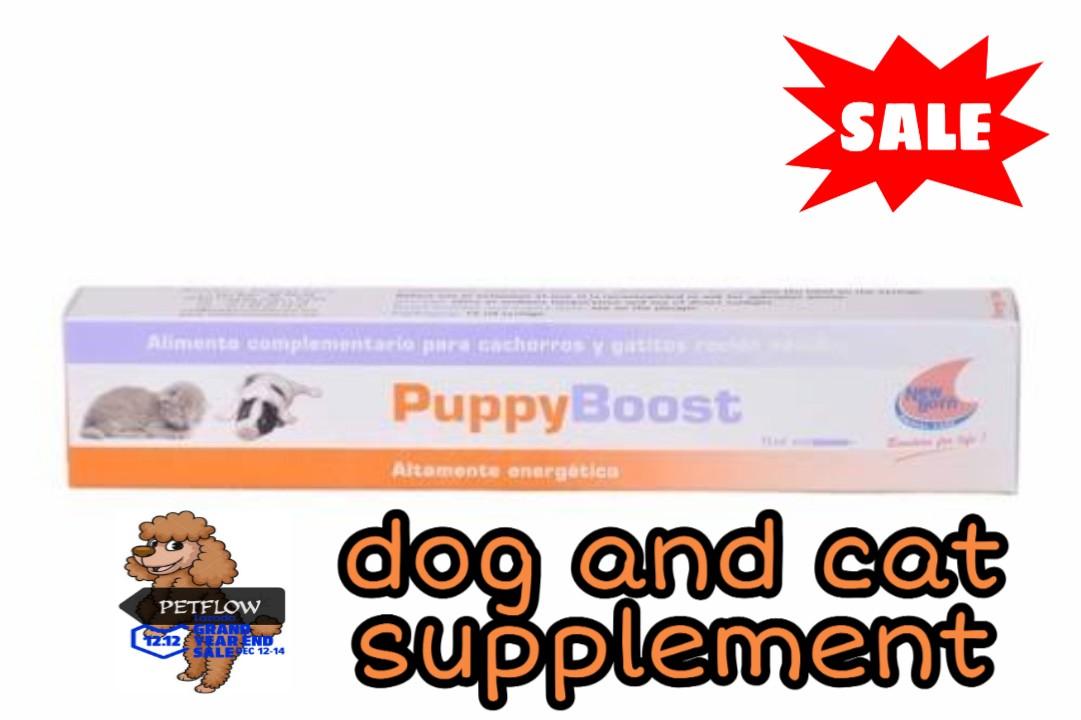 Puppy boost dog and cat supplement. 15ml review and price