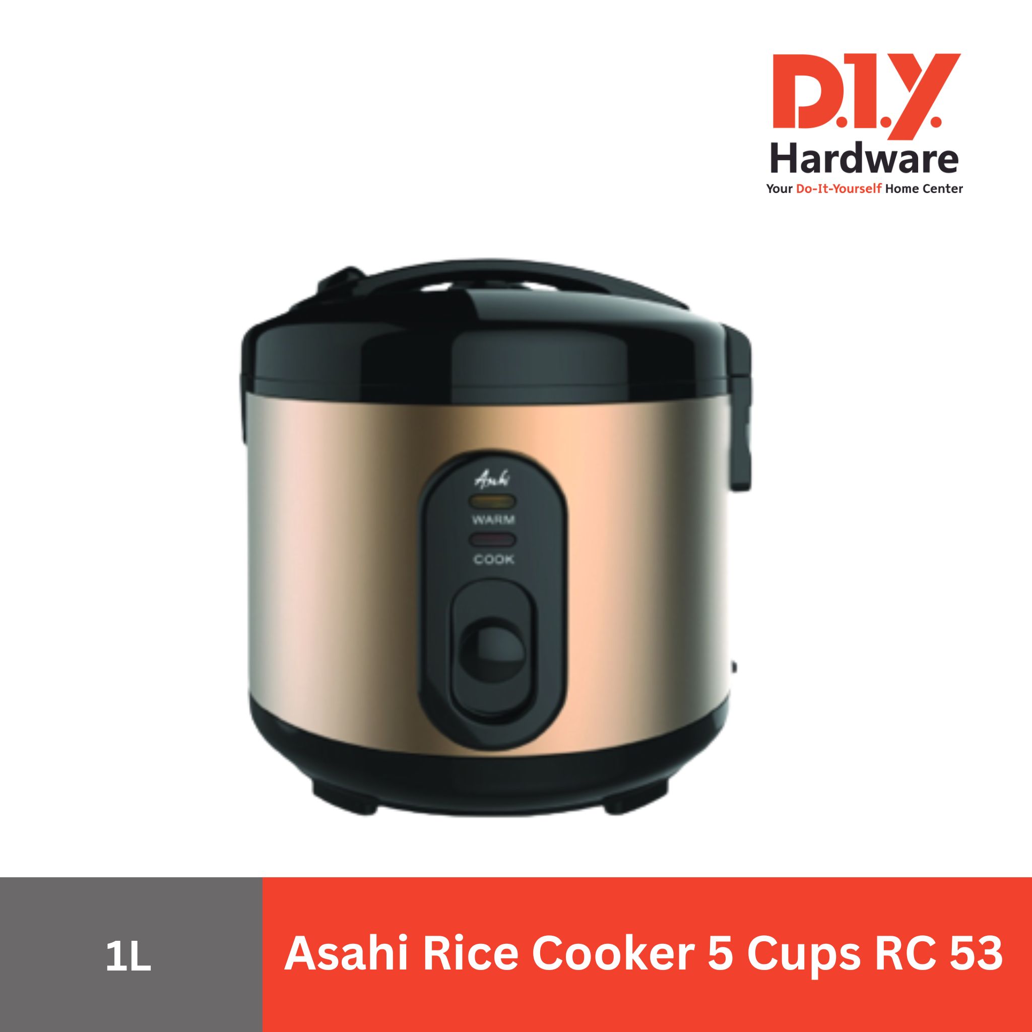 Asahi Rice Cooker 5 Cups RC53 Lazada PH