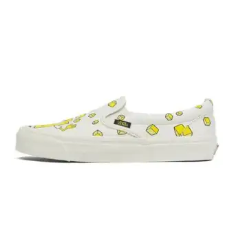 vans slip on spongebob yellow