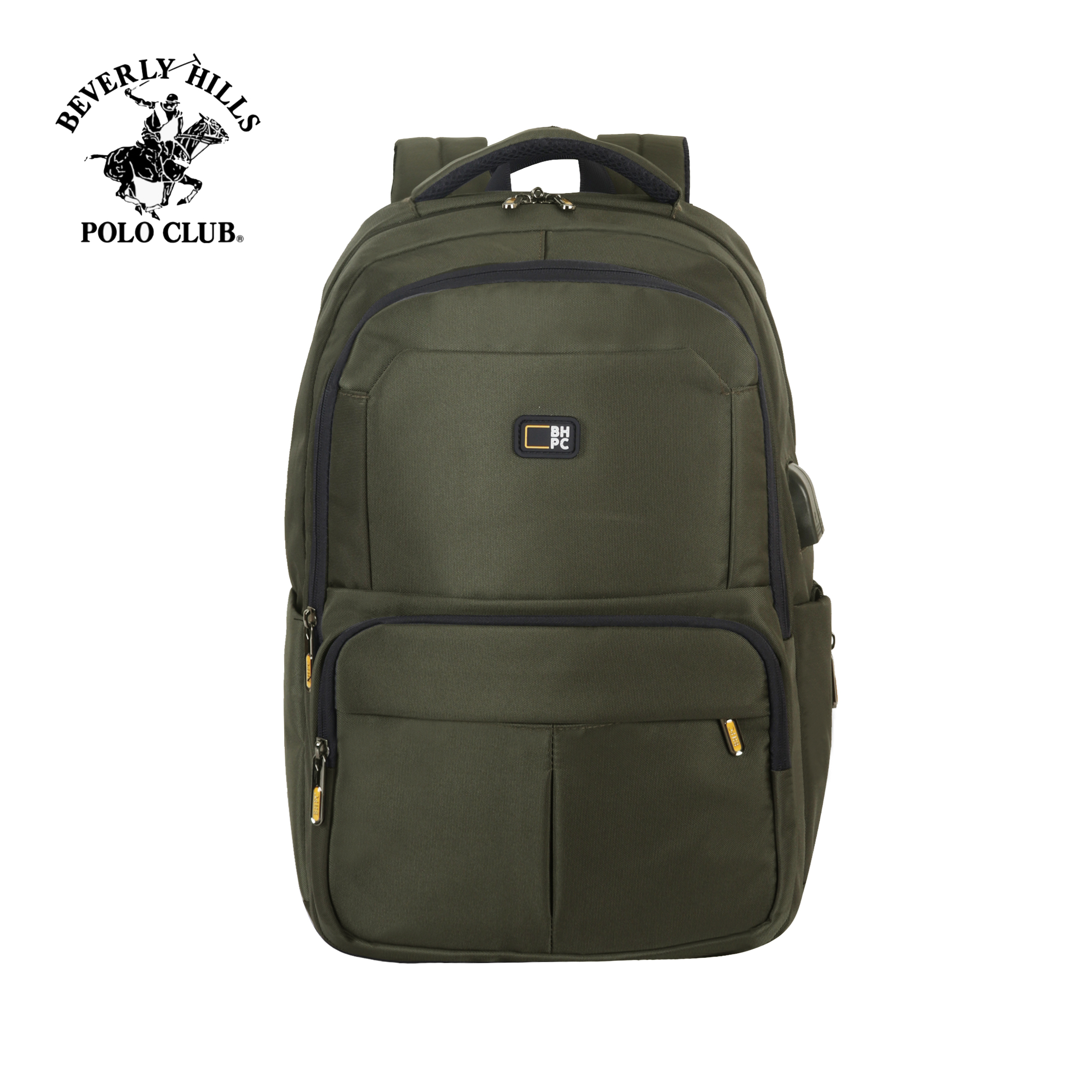 beverly hills polo club laptop backpack Closeout Black and White Multi Compartment Bac Borsabella Laptop Backpacks Beverly Hills