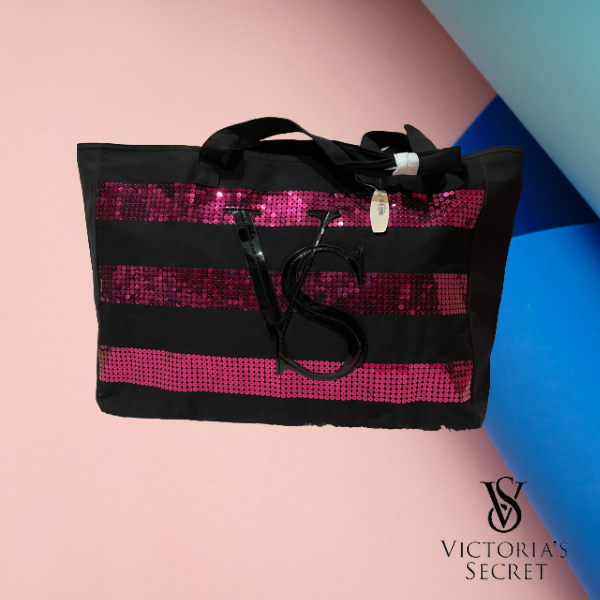 pink victoria secret bag 