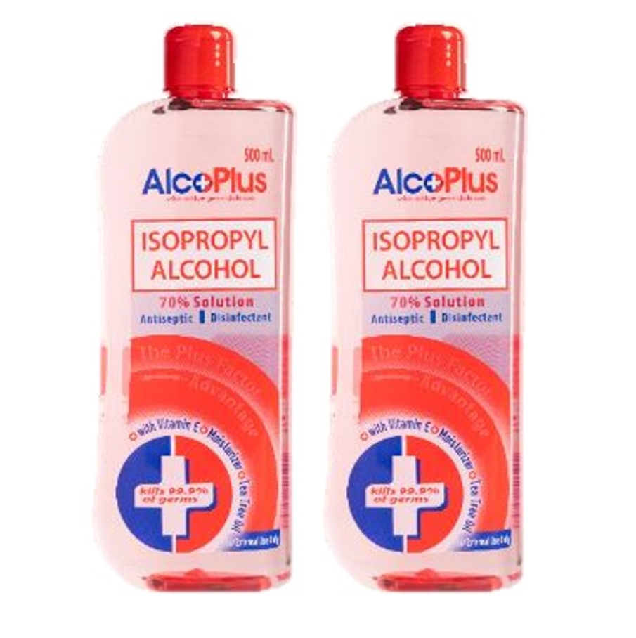 Buy Alcoplus Isopropyl 70% Solution Alcohol - 500ml Online