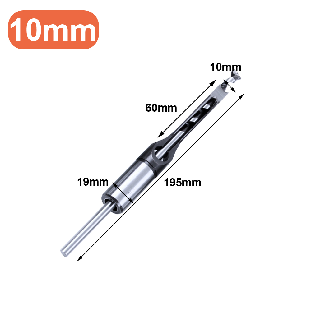 1pcs HighSpeed Steel Twist Drill Bit Square Drill Mortise Drill Set