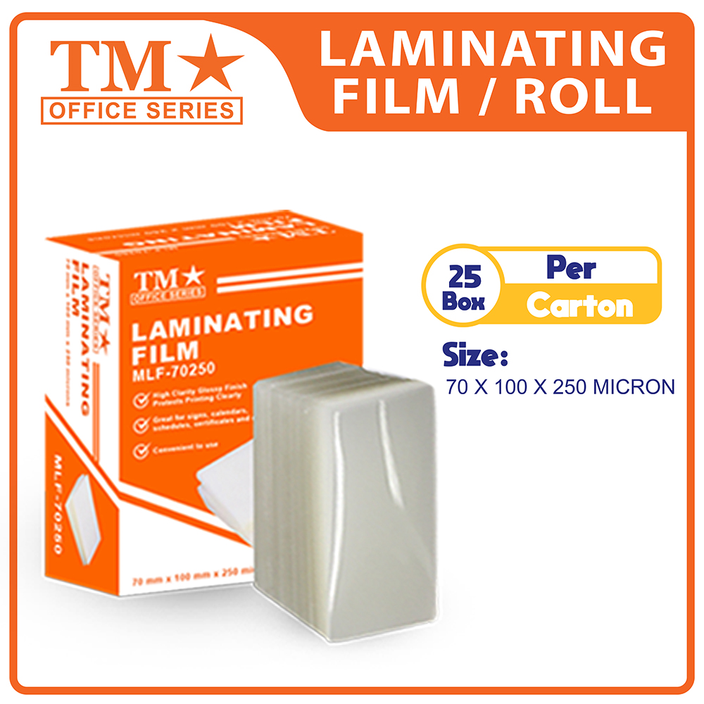 TM Laminating Film x 25 boxes Lazada PH