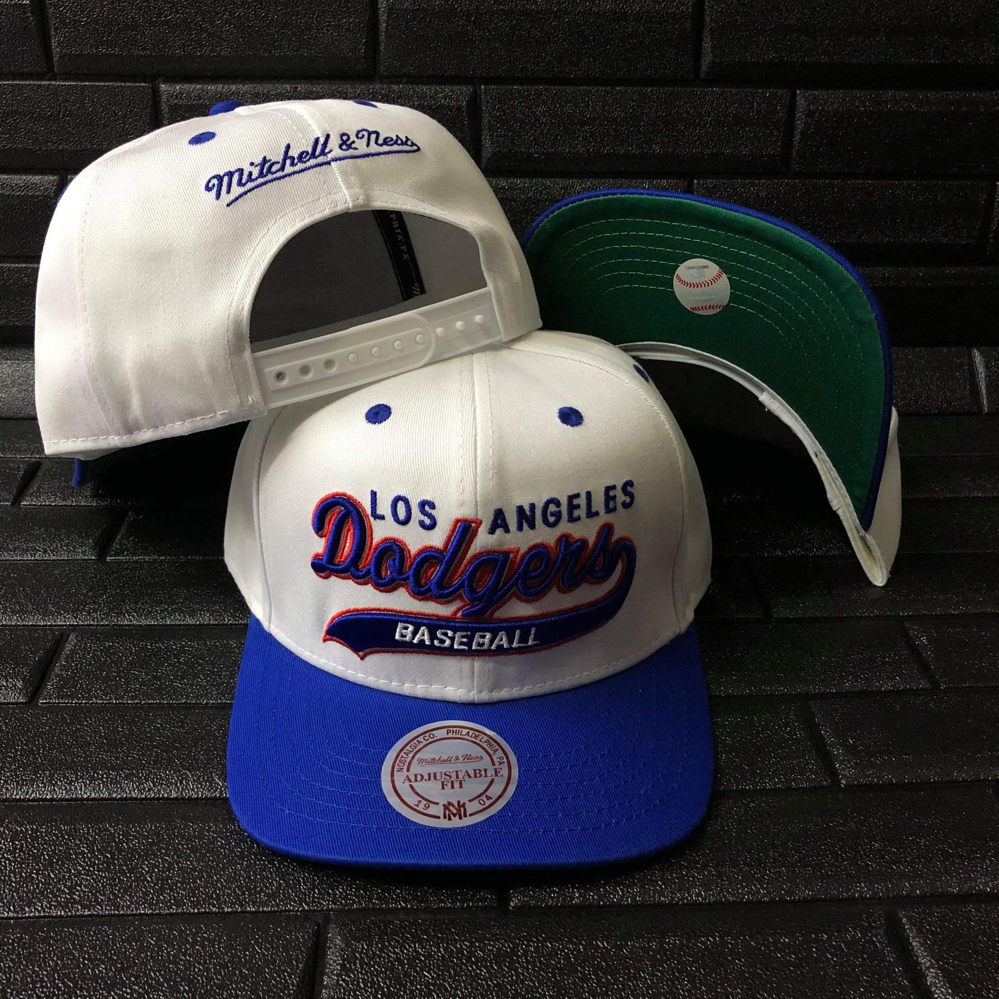 Mitchell and ness dodgers snapback Clearance