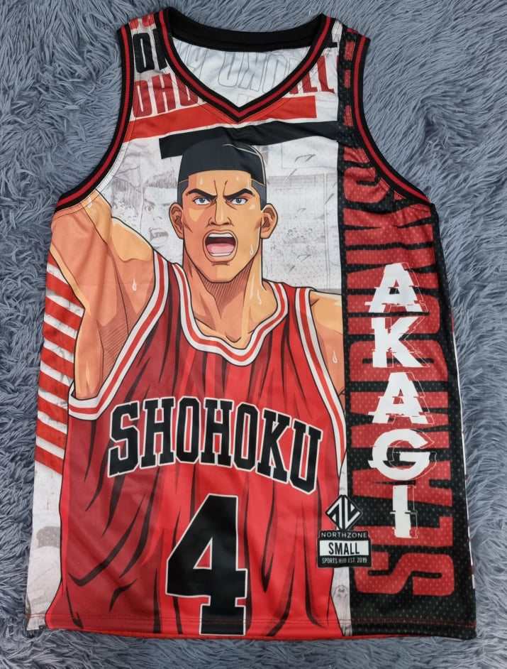 NORTHZONE Slamdunk Shohoku Basketball New Design Jersey Full