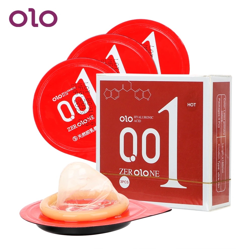 Adult Products Condoms Original Olo 001 Feeling Ultra Thin Natural Latex Rubber Condom Mini 9506