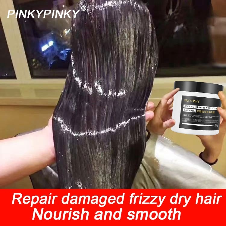 pinky pinky Hair Treatment Cream Repairs Frizzy And Split Ends Make